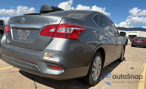 2018 Nissan Sentra S z USA, uszkodzony, nr VIN 3N1AB7AP3JY248482